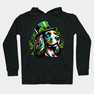 Boykin Spaniel Celebrates Saint Patrick's Day Festively Hoodie